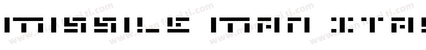 Missile Man Italic Cond字体转换